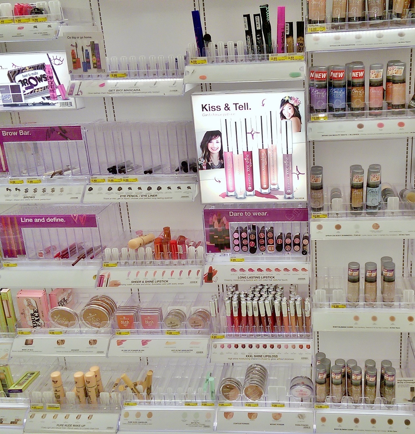 Dollar . Tree . Makeup . Hauls: ESSENCE makeup now at Target! +Barely Sheer
