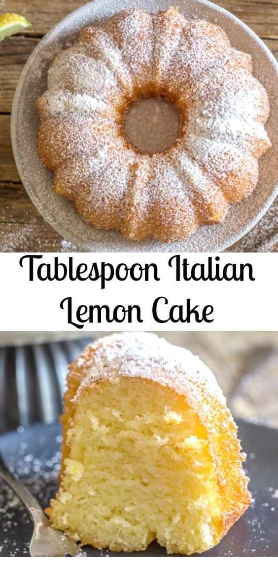 Tablespoon Italian Lemon Cake