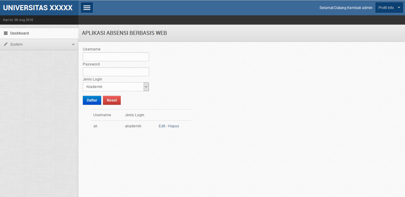 Source Code Sistem Informasi Akademik Kampus Berbasis Web Dengan Php Source Code Sistem Informasi Akademik Kampus Berbasis Web Dengan Php