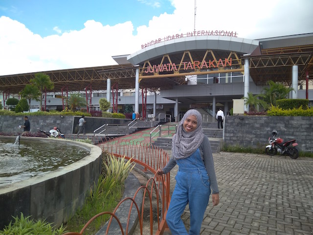 Foto Depan Bandara Juwata Tarakan