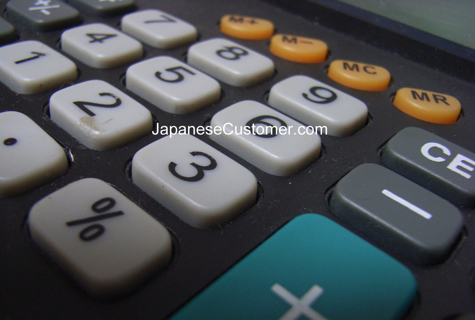 Japanese calculator Copyright Peter Hanami 2014