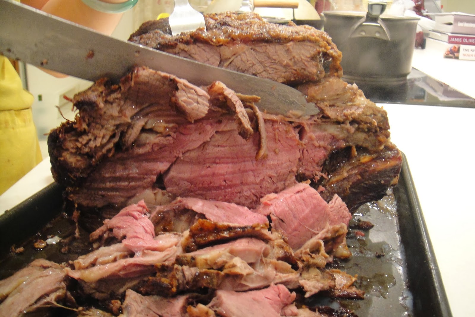 Sara's Kitchen Roast Rib of Beef