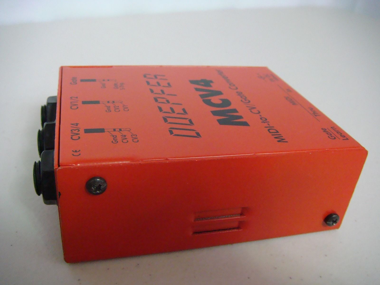 MATRIXSYNTH Red Doepfer MCV4 Midi to CV/Gate Interface