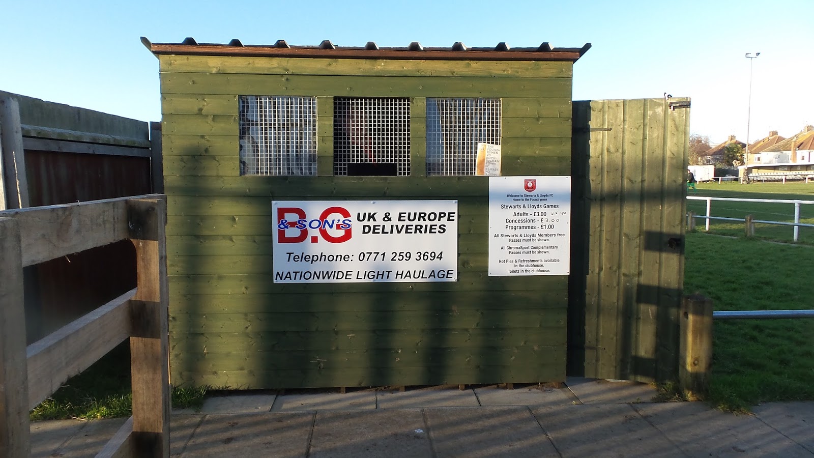 The Wanderer Stewarts & Lloyds Corby Occupation Road