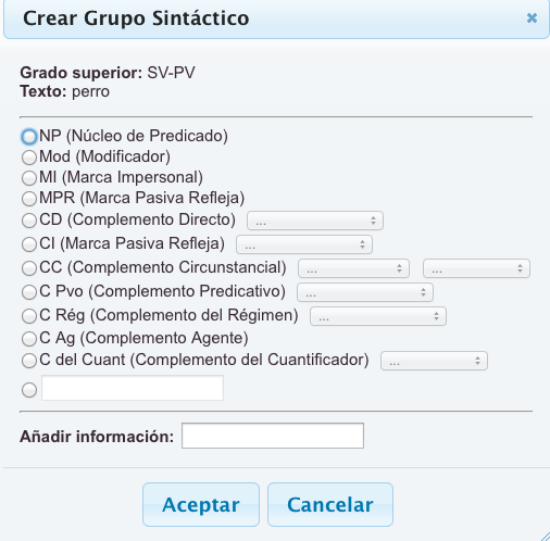 Edas Editor De Análisis Sintáctico