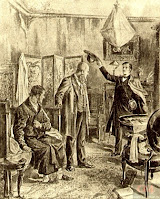 Обломов, Штольц и Захар. Художник В. Табурин