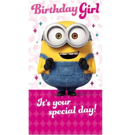 minion birthday girl wishes