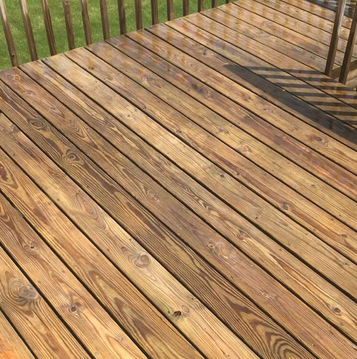 this is what the deck looked like wet after it was cleaned and i could definitely notice the difference once it dried however it went back to how it - Behr Semi Transparent Stain Colors this is what the deck looked like wet after it was cleaned and i could definitely notice the difference once it dried however it went back to how it - Behr Semi Transparent Stain Colors