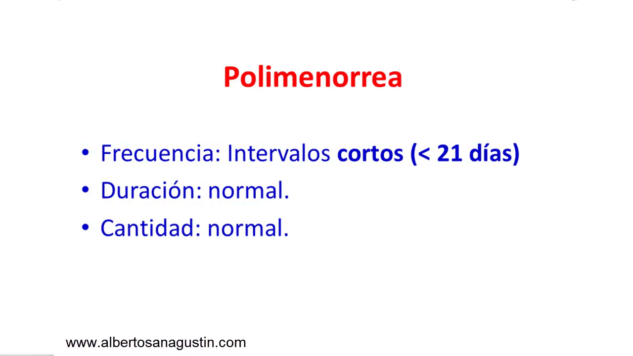 polimenorrea