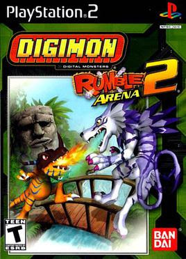 cover digimon rumble arena 2 ps2 game iso