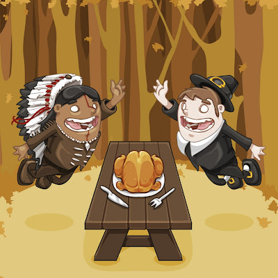 Thanksgiving Day e-card download free wallpapers for Apple iPad