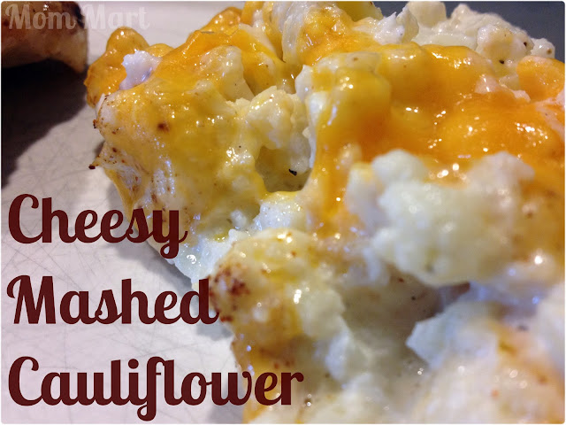 Cheesy Mashed Cauliflower recipe