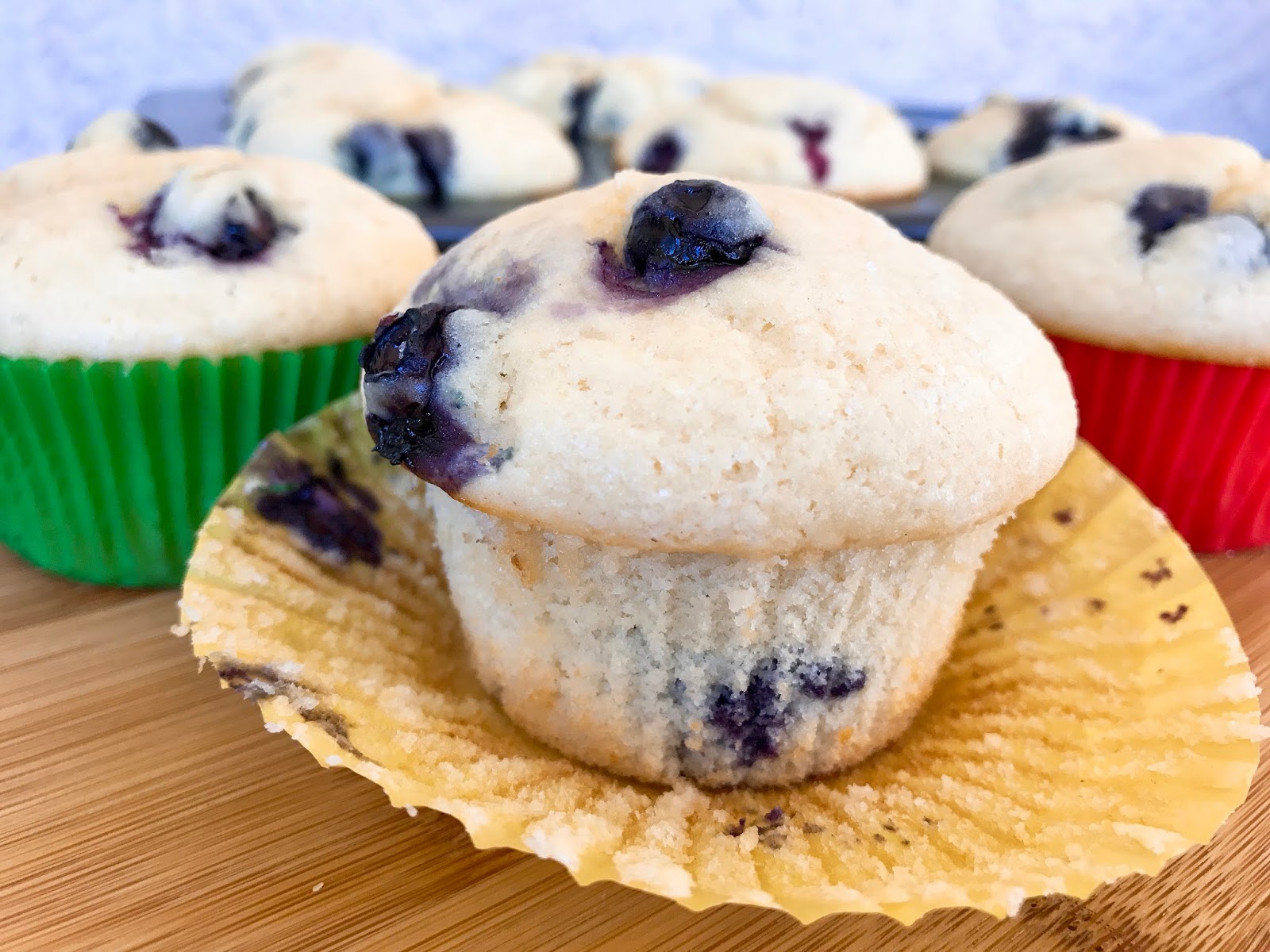 Robin Miller Cooks : Blueberry Ricotta Muffins