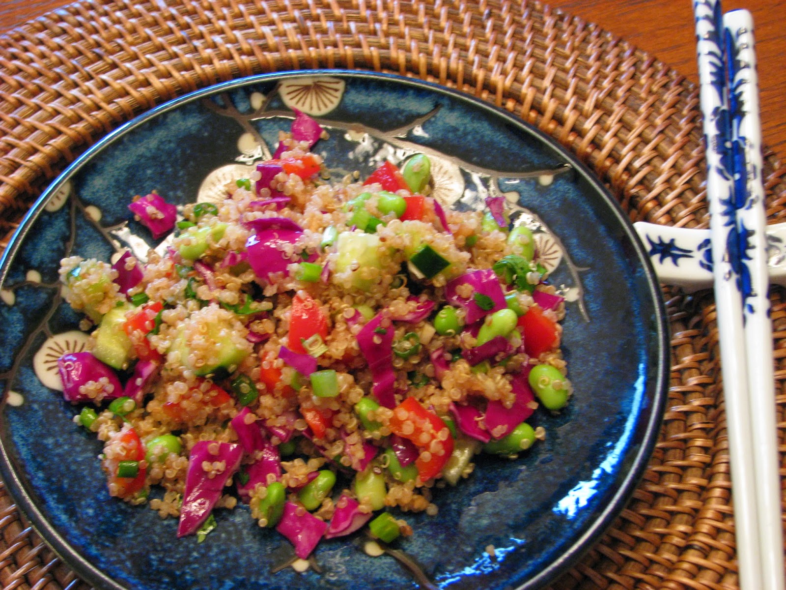 TheFultonGirls Asian Quinoa Salad