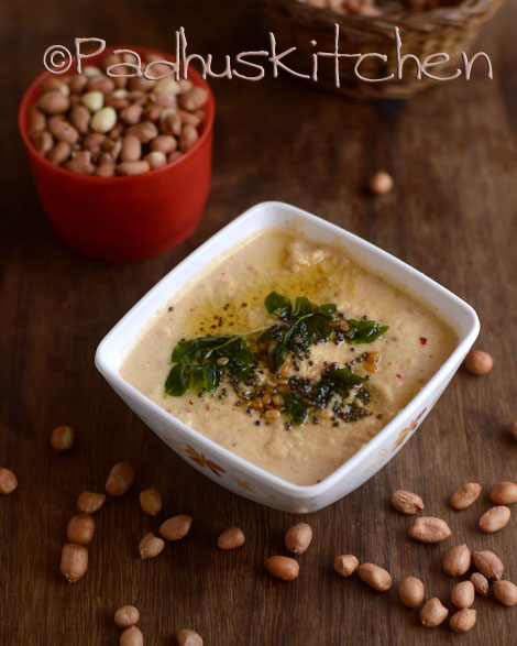 Peanut Chutney without Coconut Peanut Chutney without Coconut