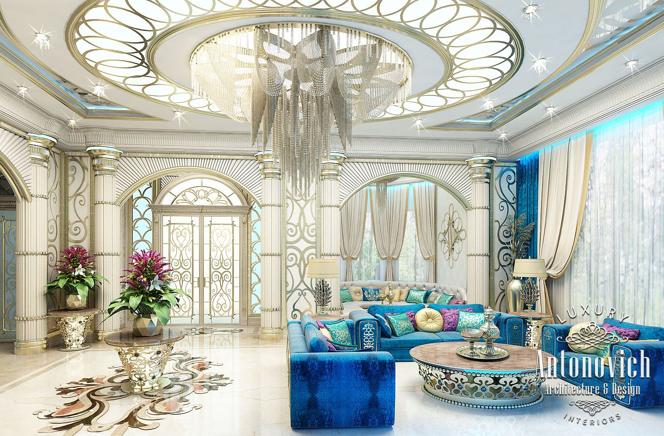 LUXURY ANTONOVICH DESIGN UAE: Interior in Oriental style