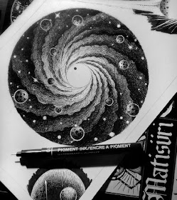 12-Vortex-G-A-Yuangga-Fineliner-Stippling-Drawings-www-designstack-co