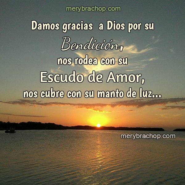 Imágenes y Frases de Gracias a Dios por sus bendiciones