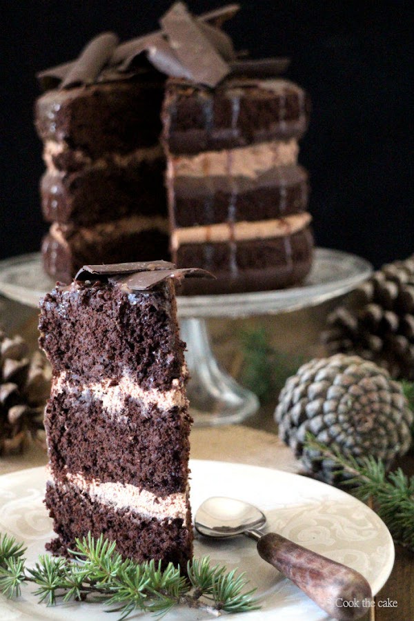 chocolate, chocolate cake