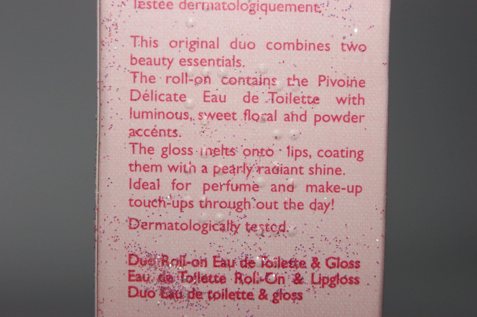 L'Occitane Pivoine Delicate EDT and Gloss Duo - Review | The Sunday Girl