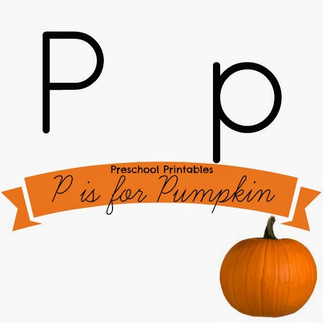 The Life of Jennifer Dawn: Preschool Printables: P is for Pumpkin