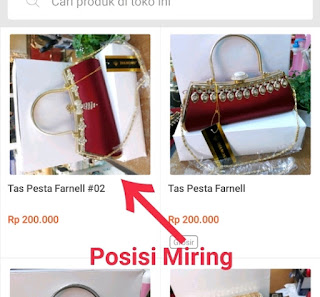 Kesalahan upload gambar posisi miring Memperbaiki kesalahan salah upload gambar posisi miring tokopedia