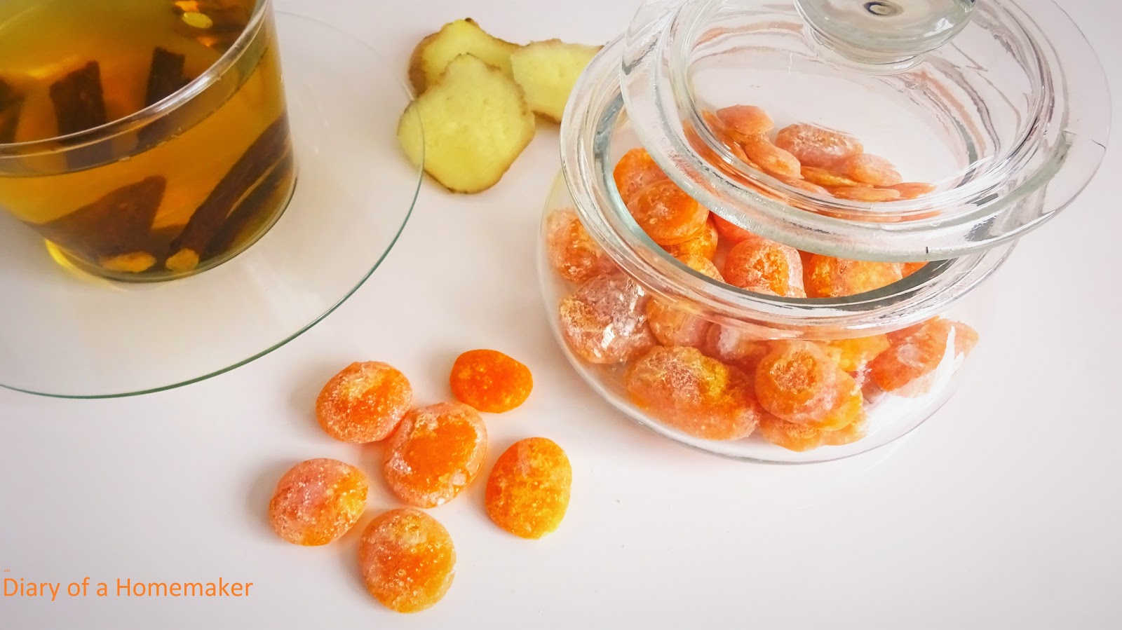 DIY Homemade Turmeric and Ginger Throat Lozenges