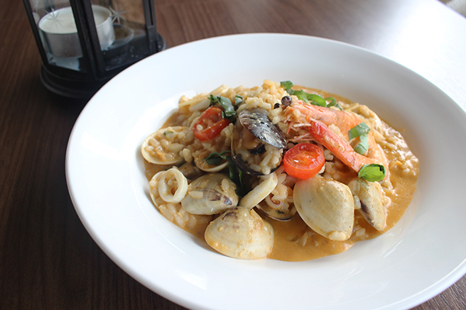 Tom Yum Seafood Risotto Tom Yum Seafood Risotto