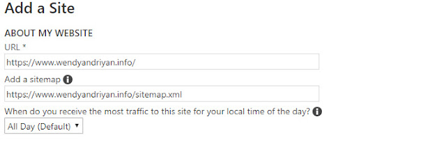 Masukan URL Blog Ke Bing Webmaster Tools Masukan URL Blog Ke Bing Webmaster Tools