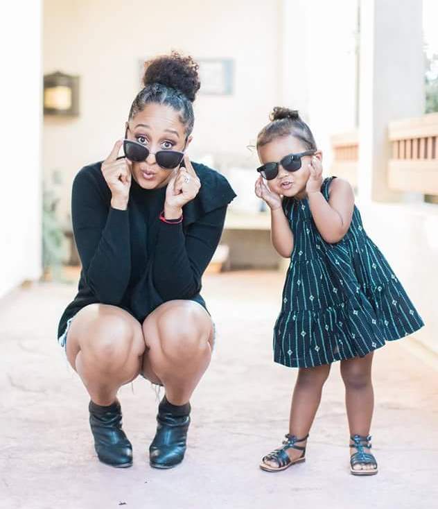 These photos of Tamera Mowry and daughter are so cute!