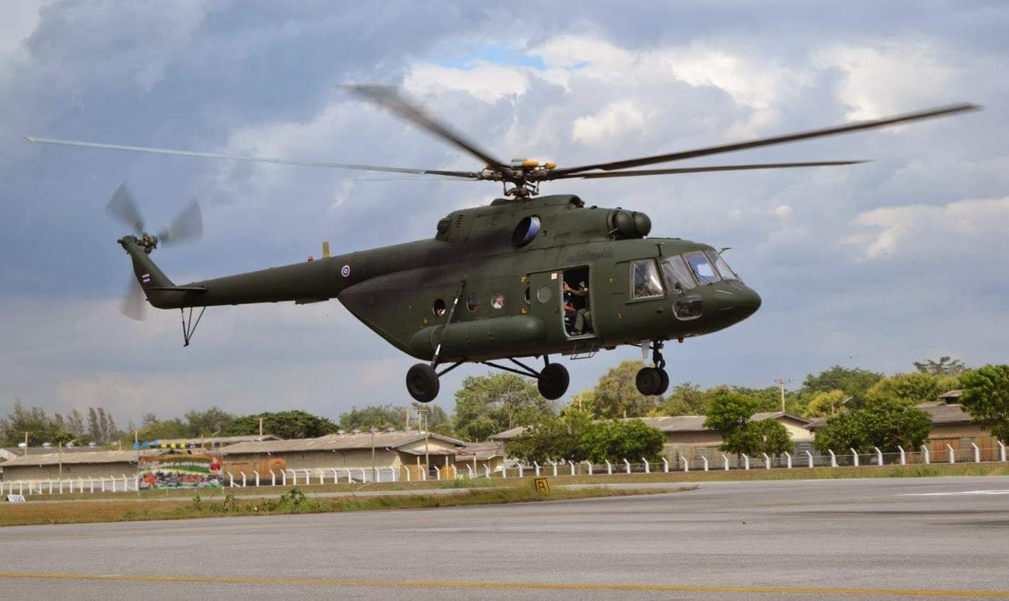 Thailand receives two more Mil Mi17V5 medium helicopters from Russia