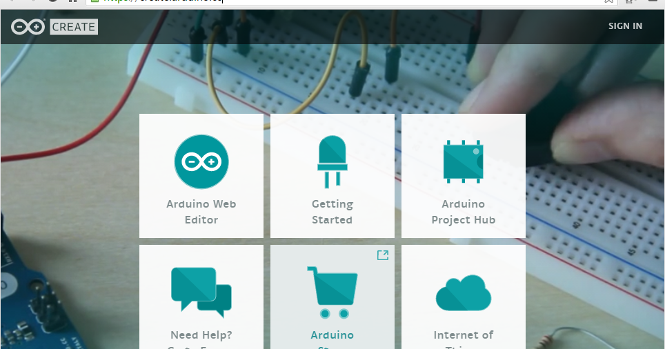 Arduino-er: Arduino release new web site create.arduino.cc