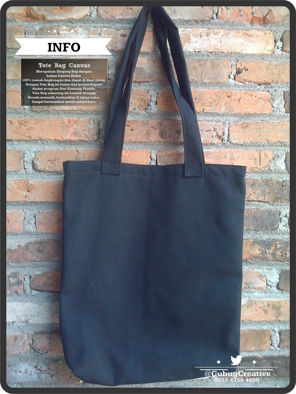 Sentra Tote Bag Indonesia: Jual Tas Tote Bag Murah di Sidoarjo