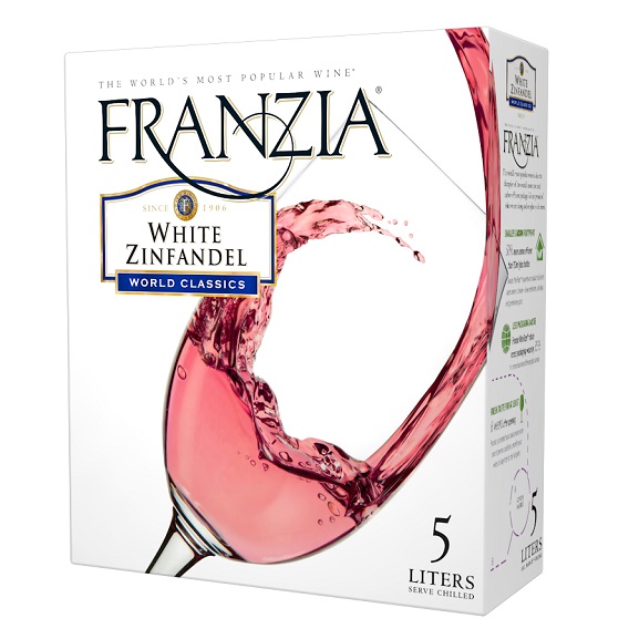 Ian's Wine Blog Tasting "Franzia White Zinfandel"