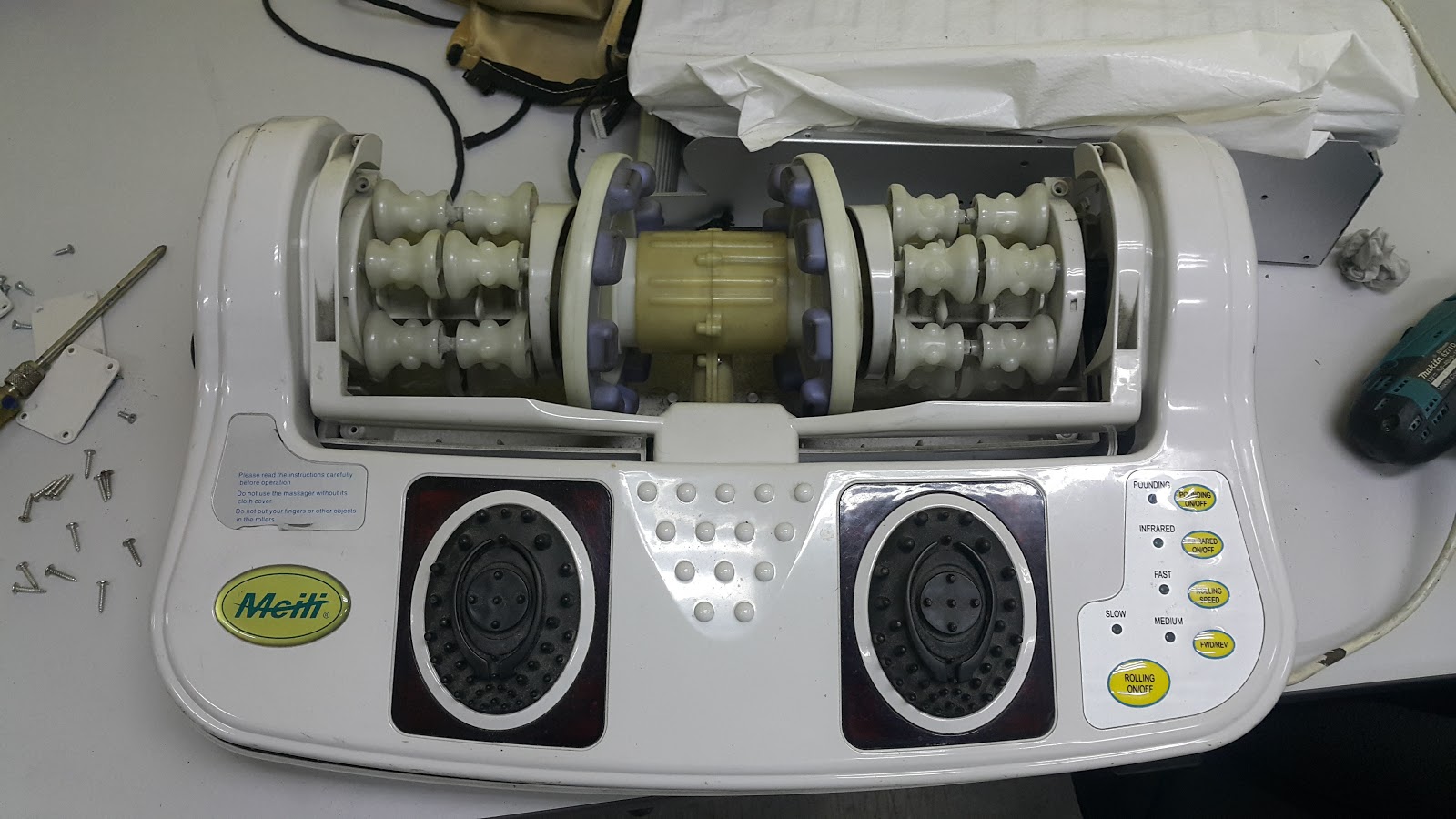 Electronics Repair Center Foot Massager Repair Works