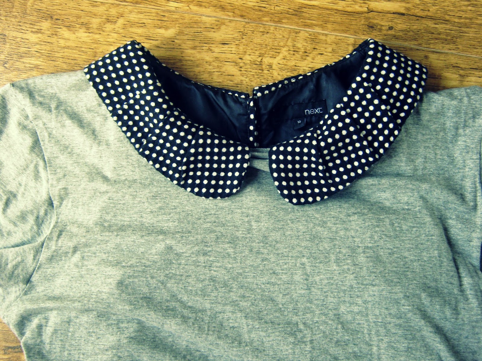 Spotty Collar and T Shirt