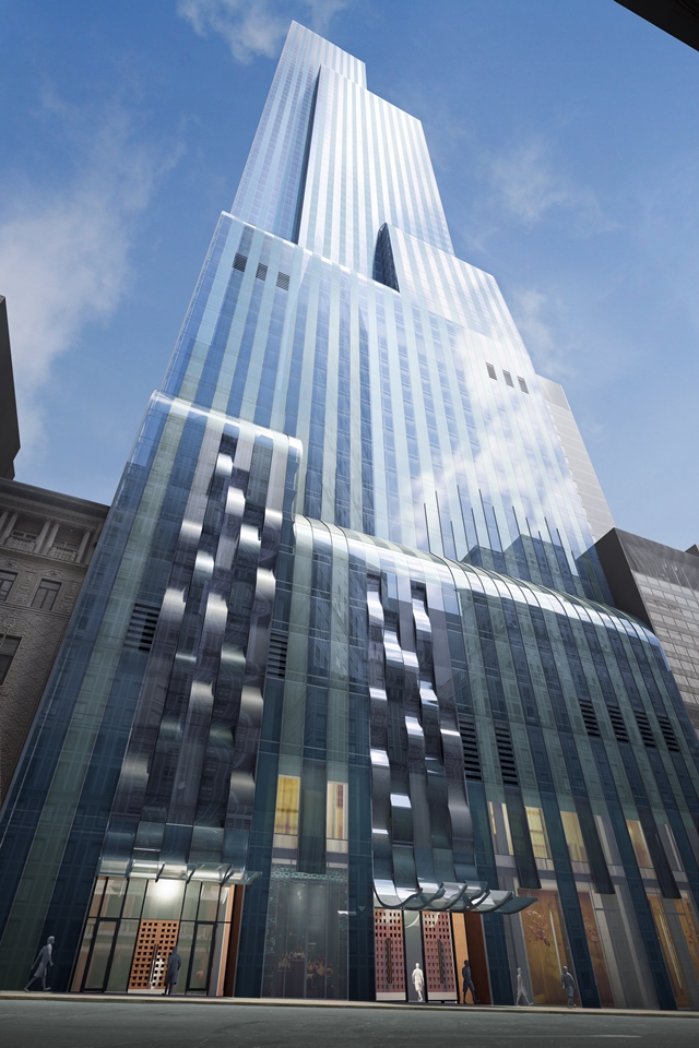 World of Architecture New New York Buildings One 57 by