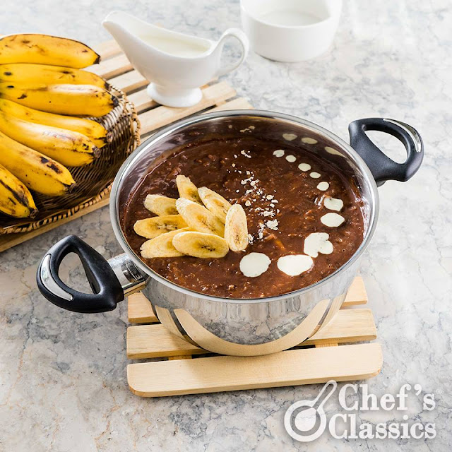 Chocolate Banana Porridge Recipe