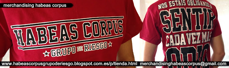 HABEAS CORPUS (grupo de riesgo) BLOG OFICIAL