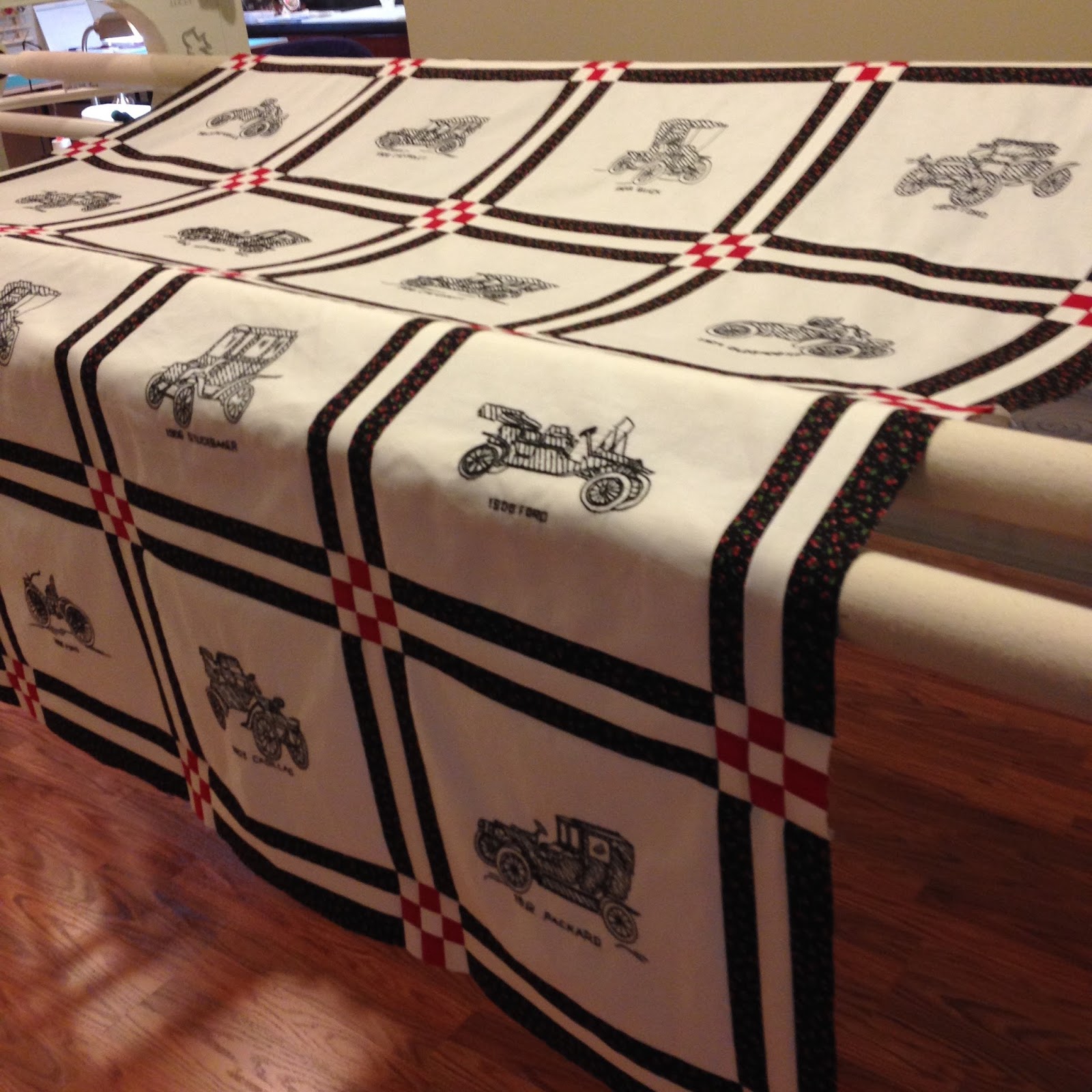 Karen's Sewing Room Antique Cars Quilt