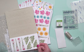February 2018 Wildflower Wishes Paper Pumpkin Kit Contents