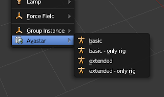 blender avastar bento rig attachment rig