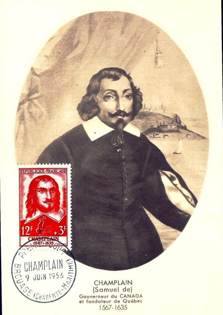 La Marcophilie Navale Envelopmer Samuel de Champlain La Pallice