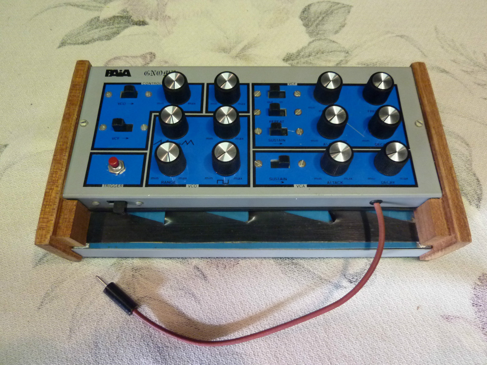 MATRIXSYNTH Vintage Paia Gnome analog synthesizer with original box and paperwork