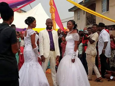 More photos: Man weds two women at same time in Abiriba, Abia State