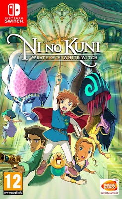 Ni No Kuni Wrath Of The White Witch Game Cover Nintendo Switch