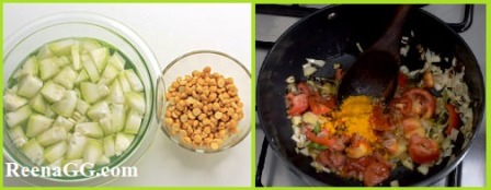 Loki Chana Dal Mix Sabzi Hindi Recipe
