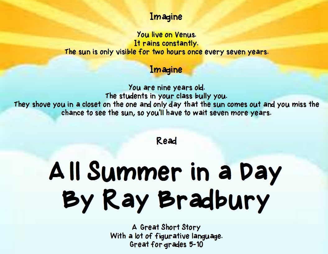 All summer in a day essay