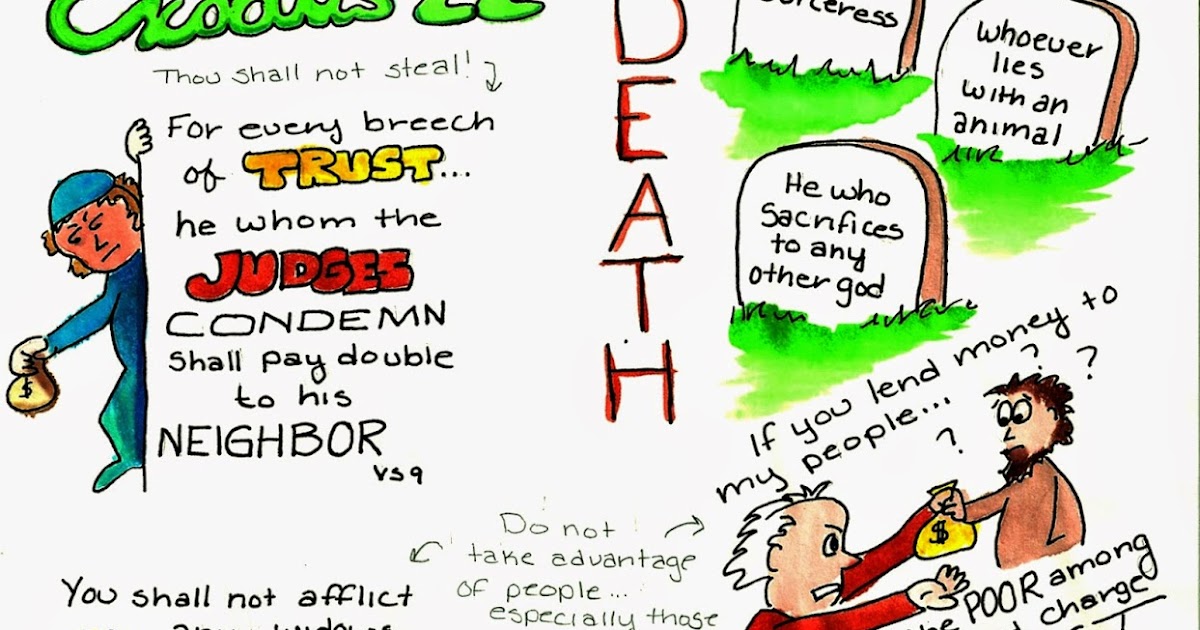 Doodle Through The Bible Exodus 22