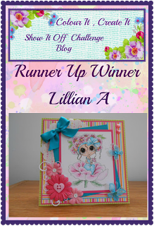 Runner Up Winner - June 2016